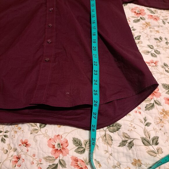 Nautica burgundy shirt - Picture 4 of 5